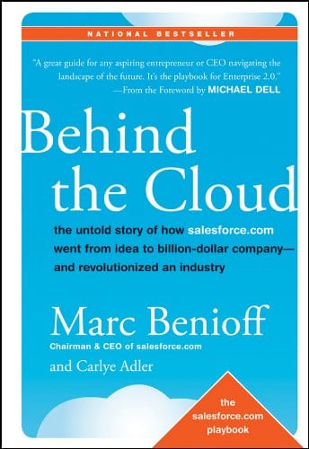 Behind the Cloud one of the best books for startups