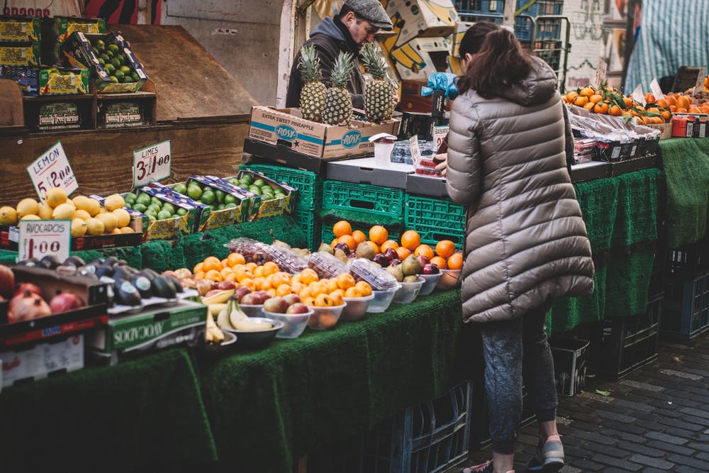 Selling Fruits