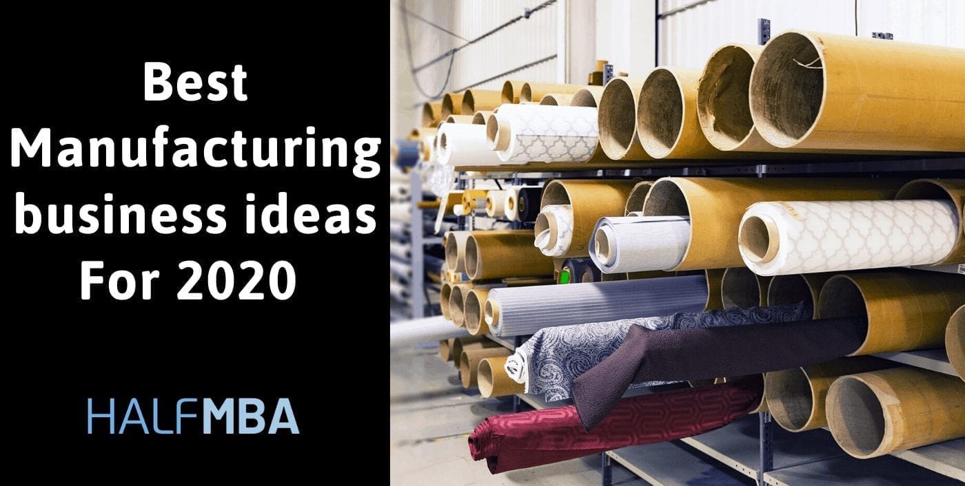 manufacturing business ideas