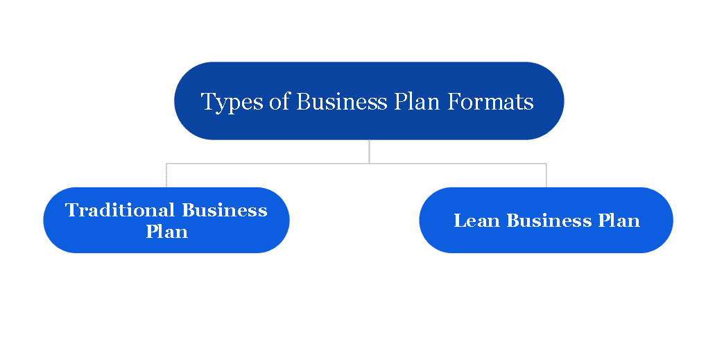 types of business plan formats