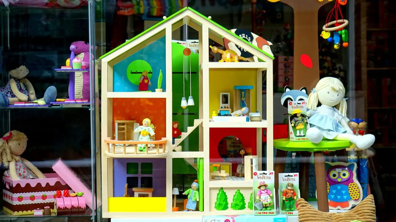 Toys and toy house
