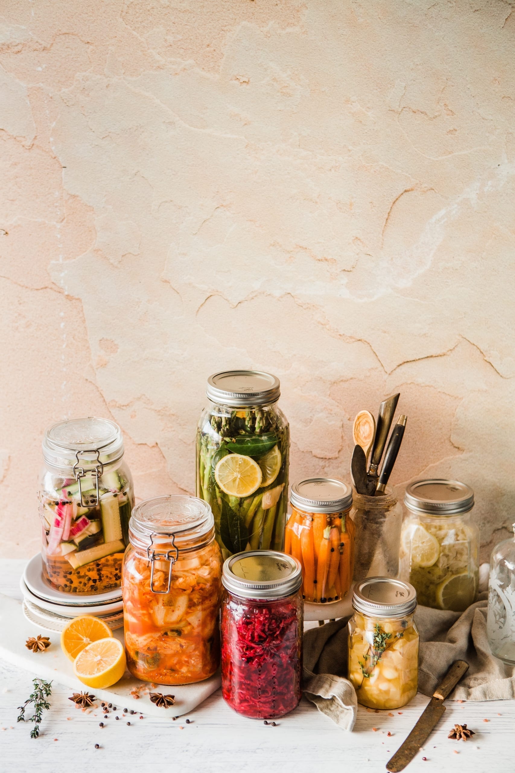ingredients of homemade pickles