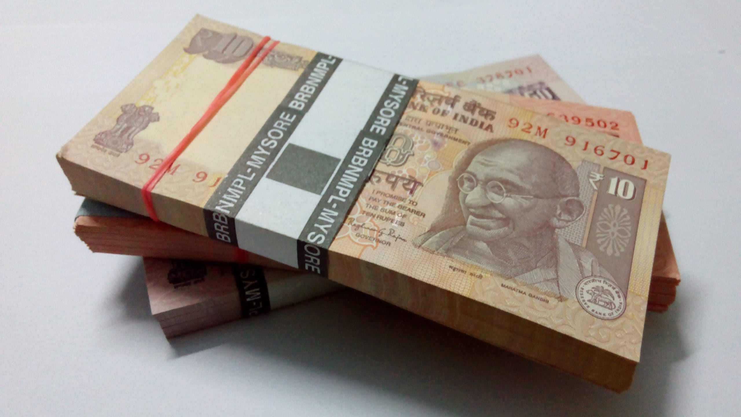 rupee for government funding schemes
